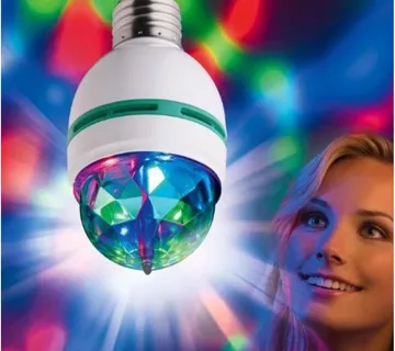 Rotirajuća led disco žarulja - cover