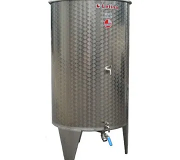 Inox bačva s plivajućim poklopcem 15l L - cover