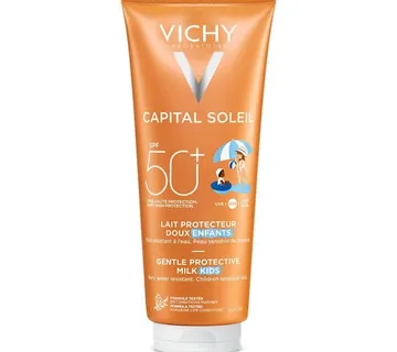 Vichy Capital Soleil nježno mlijeko za djecu za lice i tijelo SPF 50+ - cover