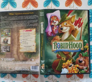 Disney - Robin Hood   DVD - cover