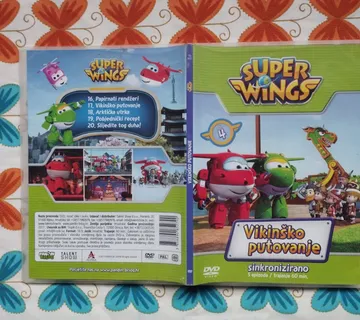 Super Wings - DVD 4 - 5 epizoda - cover
