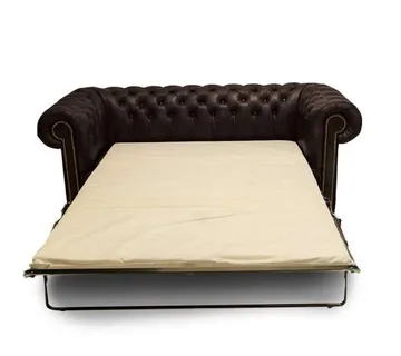 Chesterfield Trosjed Ležaj First Class Leather | 3-sjedišta - cover