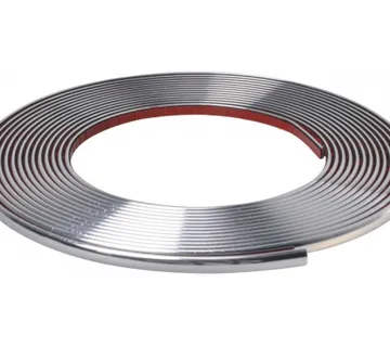 Samoljepljiva kromirana traka za uređenje automobila 6mm x 15m - cover
