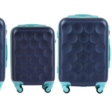 WINGS Little Bird KD02 Set 2x S, 2x XS kofera plava - cover