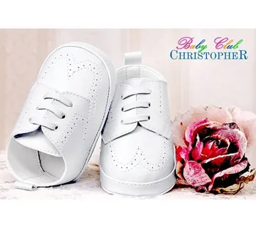 Bijele cipele za bebe 2798 - cover