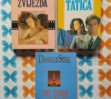 Danielle Steel - Tatica, Zvijezda, Pet dana u Parizu - cover