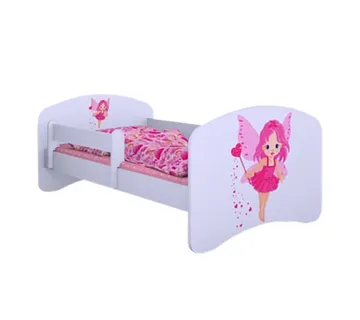 Drveni dječji krevet Happy vila bez ladice – 180*90 - cover