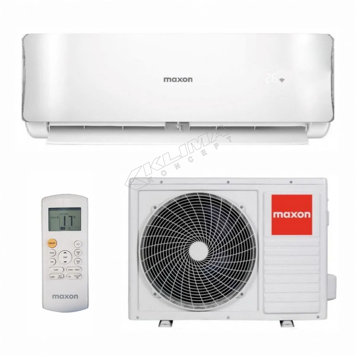 MAXON KLIMA UREĐAJ MX-09HC012i - cover