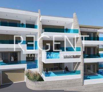 Šibenik, Grebaštica - Trosoban stan s bazenom i krovnom terasom 114 m2 - cover