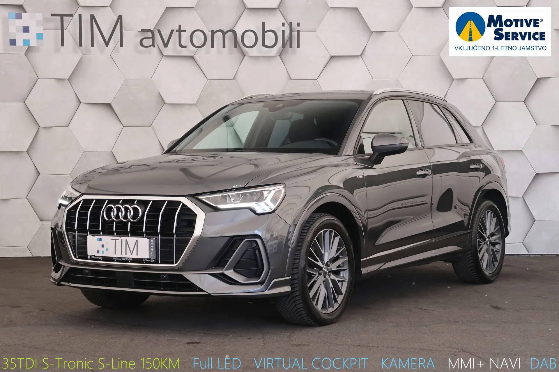 Audi Q3 35TDI S-Tronic S-Line Full LED VIRTUAL KAMERA DAB - cover