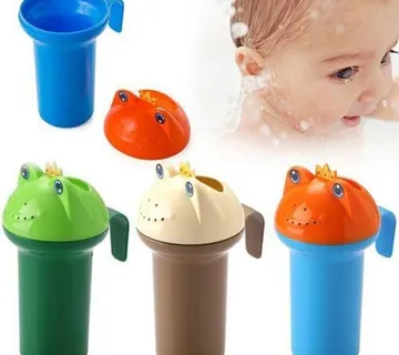 Zabavna žaba kantica za kupanje beba i djece - cover