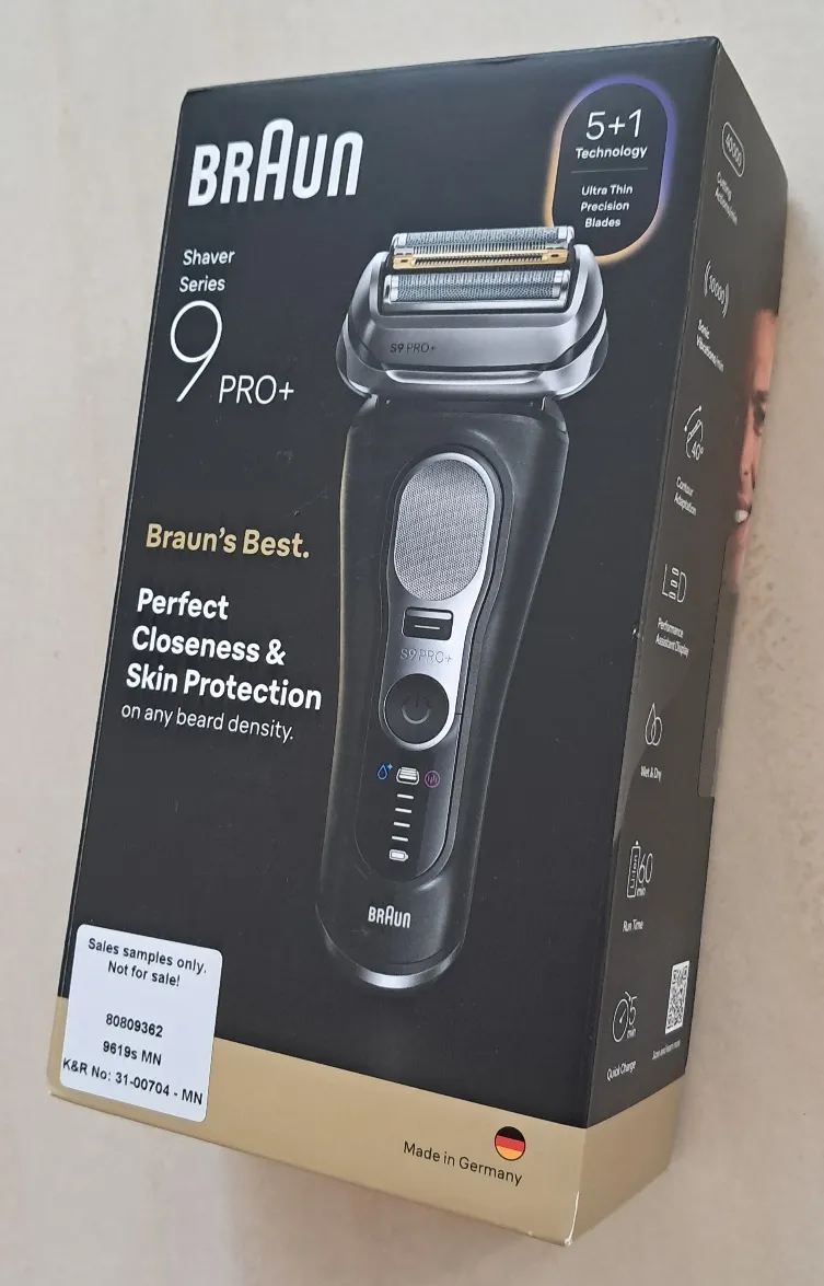NOV brijač Braun Electric Shaver Series 9 Pro+ 9610s; ZG (Jarun) - cover