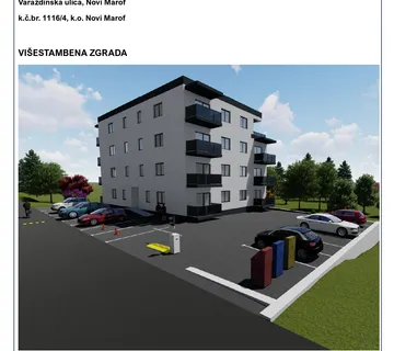 NOVI MAROF: STANOVI, NOVOGRADNJA, ZGRADA SA 14 STAMBENIH JEDINICA - cover