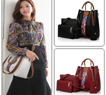 Ženska torba - Grace - 4 dijelni komplet - cover