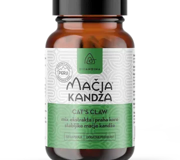 BIOANDINA MAČJA KANDŽA 60 KAPS - cover