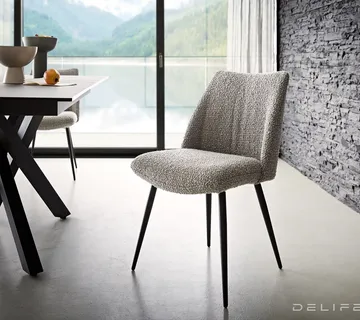 Blagovaonska stolica Elso, Materijal: boucle - cover
