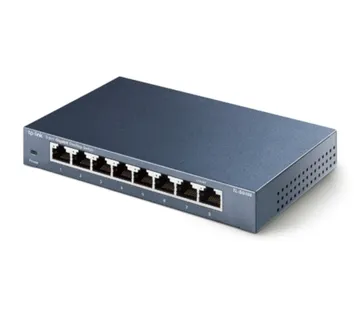 Mrežni switch 10/100/1000Mbps 8 portni TP-LINK TL-SG108 RJ45 - cover