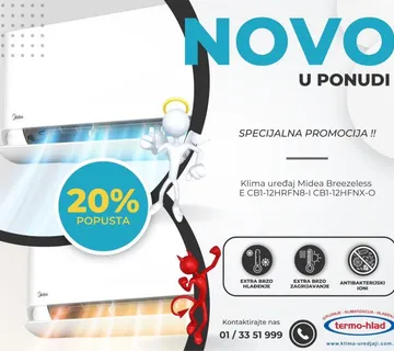 Klima Midea Breezeless-E 3,5 kw - cover