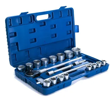 Set nasadnih ključeva, šesterokutni, 19- 50 mm, 3/4", kovani CrV - cover