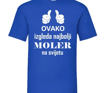 Majica za najboljeg molera - cover