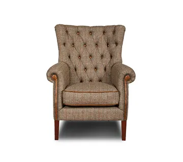 Chesterfield Harris Tweed Hebe fotelja - cover