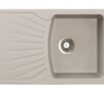 Sudoper pravokutni granit sivi  METALAC Quadro Plus - cover