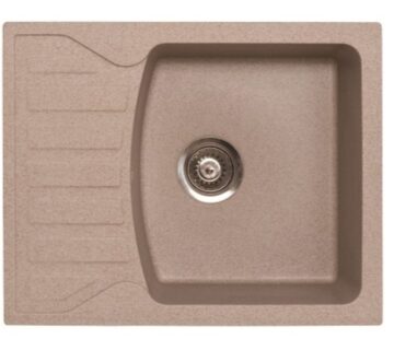 Sudoper pravokutni granit bež  METALAC Quadro M - cover