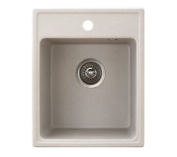 Sudoper pravokutni granit sivi  METALAC Quadro 40 - cover