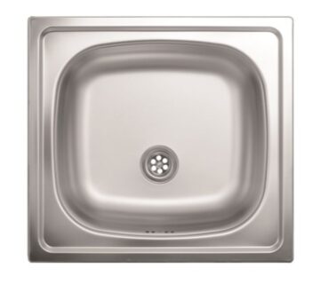 Sudoper kvadratni jednodijelni inox METALAC Quadro - cover