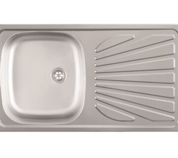 Sudoper jednodijelni inox METALAC Luna Flex 1D - cover