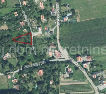 Paruževina, građ.zemljište za izgradnju manje zgrade ili kuće, 1177m2 - cover