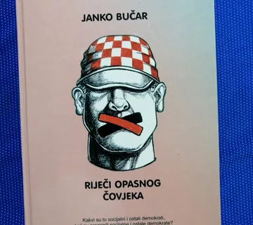 Janko Bučar – Riječi opasnog čovjeka - cover