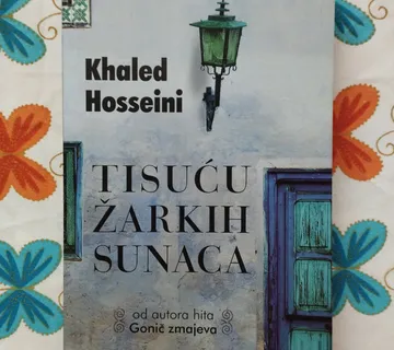 Khaled Hosseini - Tisuću žarkih sunaca - cover