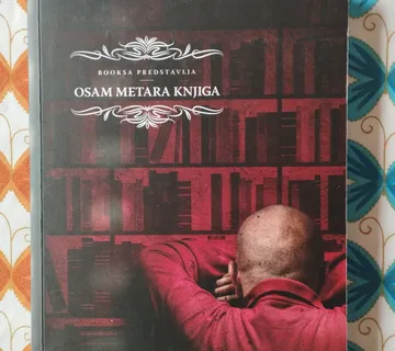 Booksa predstavlja - Osam metara knjiga / Eight feet of books - cover
