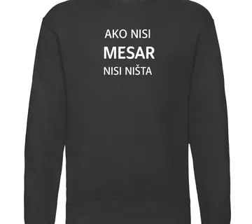 Pulover ako nisi mesar - cover