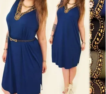 Ženska haljina Sequins dostupni i veliki brojevi - cover