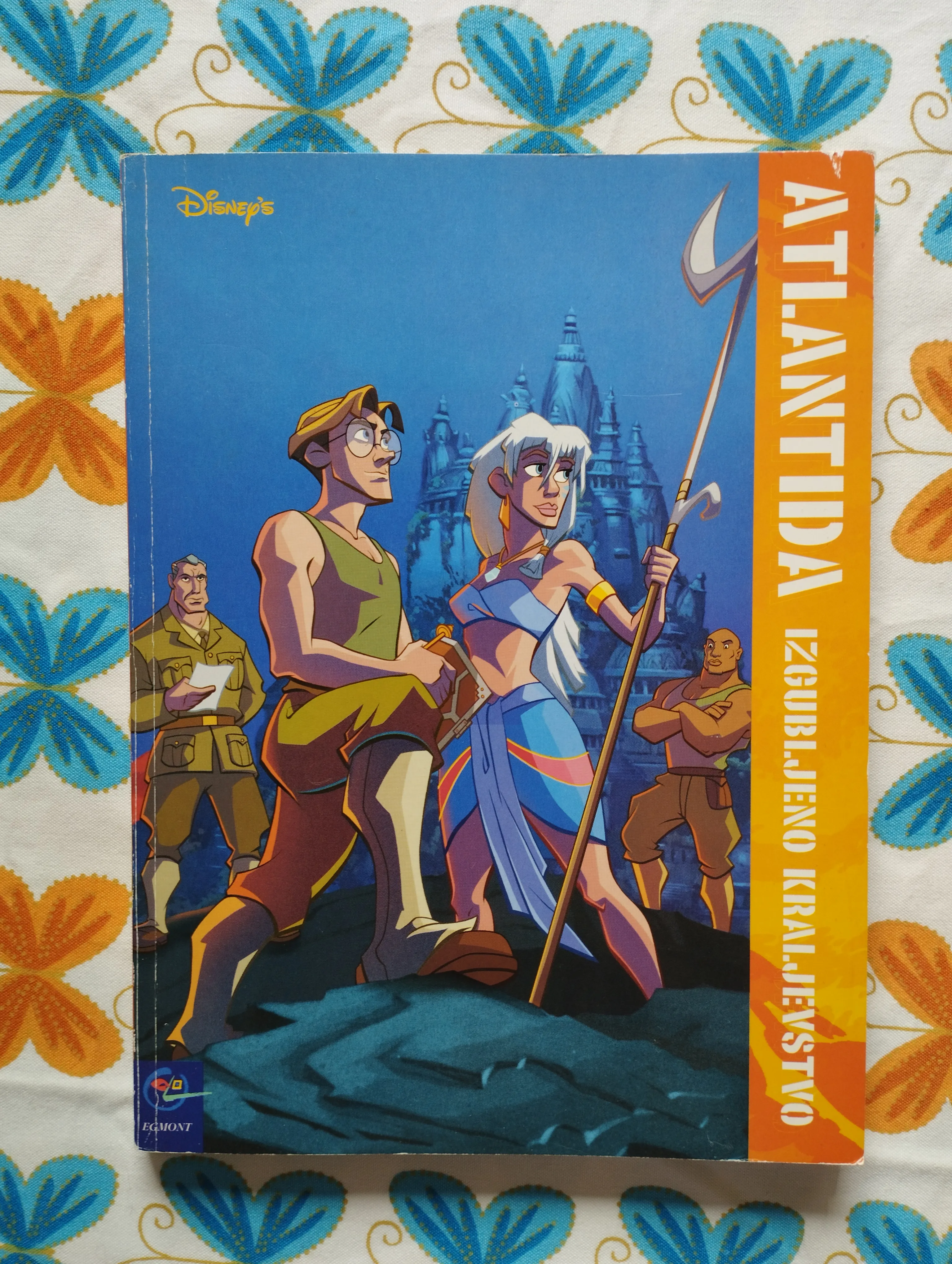 Disney - Atlantida, izgubljeno kraljevstvo - cover