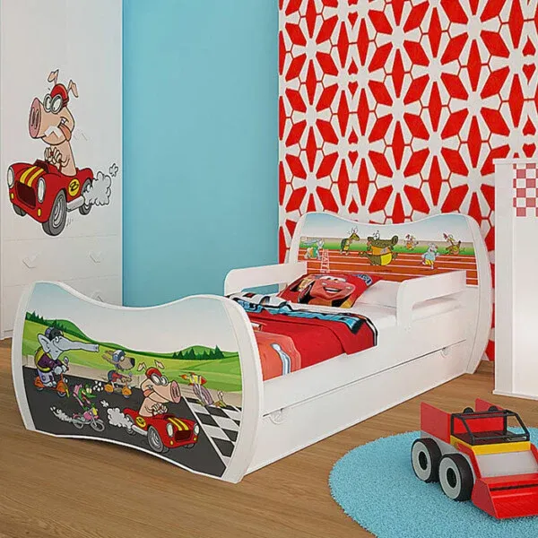 Drveni dječji krevet Dream s ladicom – 140*70 - cover