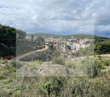 GRAĐEVNO ZEMLJIŠTE S POGLEDOM NA MORE, JELSA- HVAR, PRODAJA, 652 M2 - cover