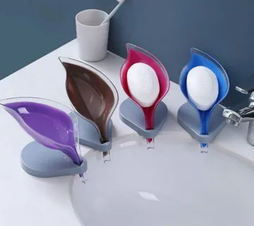 Kreativan držač sapuna u obliku lista - cover