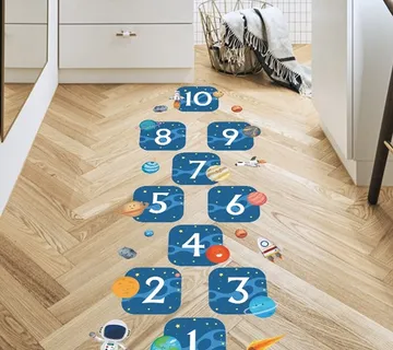 Podna naljepnica - Školica - Space Jump - cover