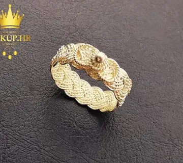 SREBRNI PRSTEN "FILIGRAN" --RUČNI RAD-- - cover