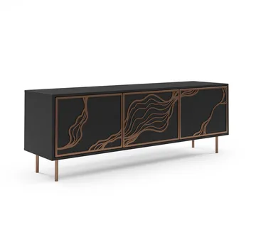 Tv Komoda Maris 161x38cm, Materijal: Laminirana ploča - cover