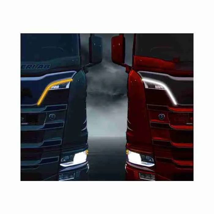 Bočna traka 24V (pakiranje od 2 komada)-NARANČASTA - cover