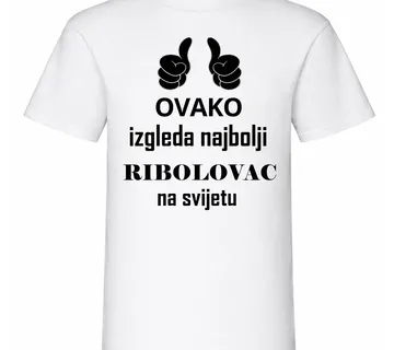 Majica za najboljeg ribolovca - cover