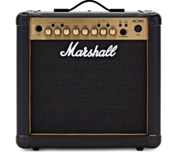 MARSHALL MG15GFX GOLD 15W GUITAR COMBO - cover