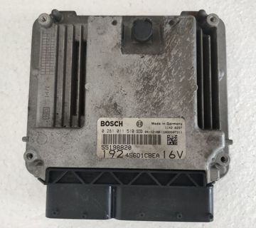 PROCESOR MOTORA FIAT STILO 1.9 JTD 0 281 011 510 - cover
