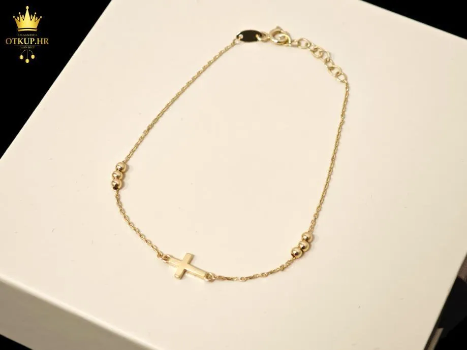 ZLATNA NARUKVICA 1,25g 14K / R1, RATE ! - cover