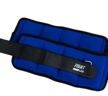 Utezi za zglobove 1 kg Neopren (2 kom) Fight Line - cover
