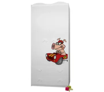 Dječji drveni ormar Dream - cover